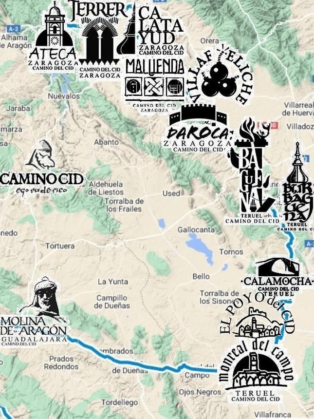 Aromas Del Jiloca Leilighet Calamocha Eksteriør bilde